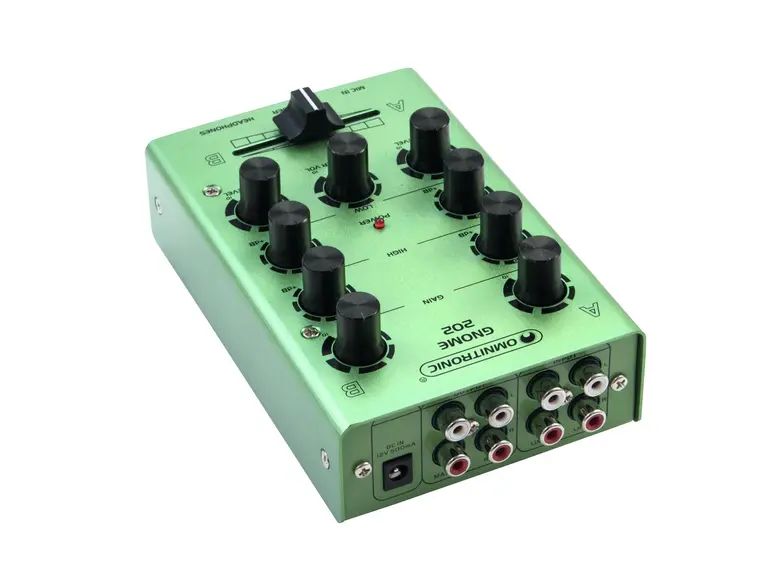 OMNITRONIC GNOME-202 Mini mixer green 